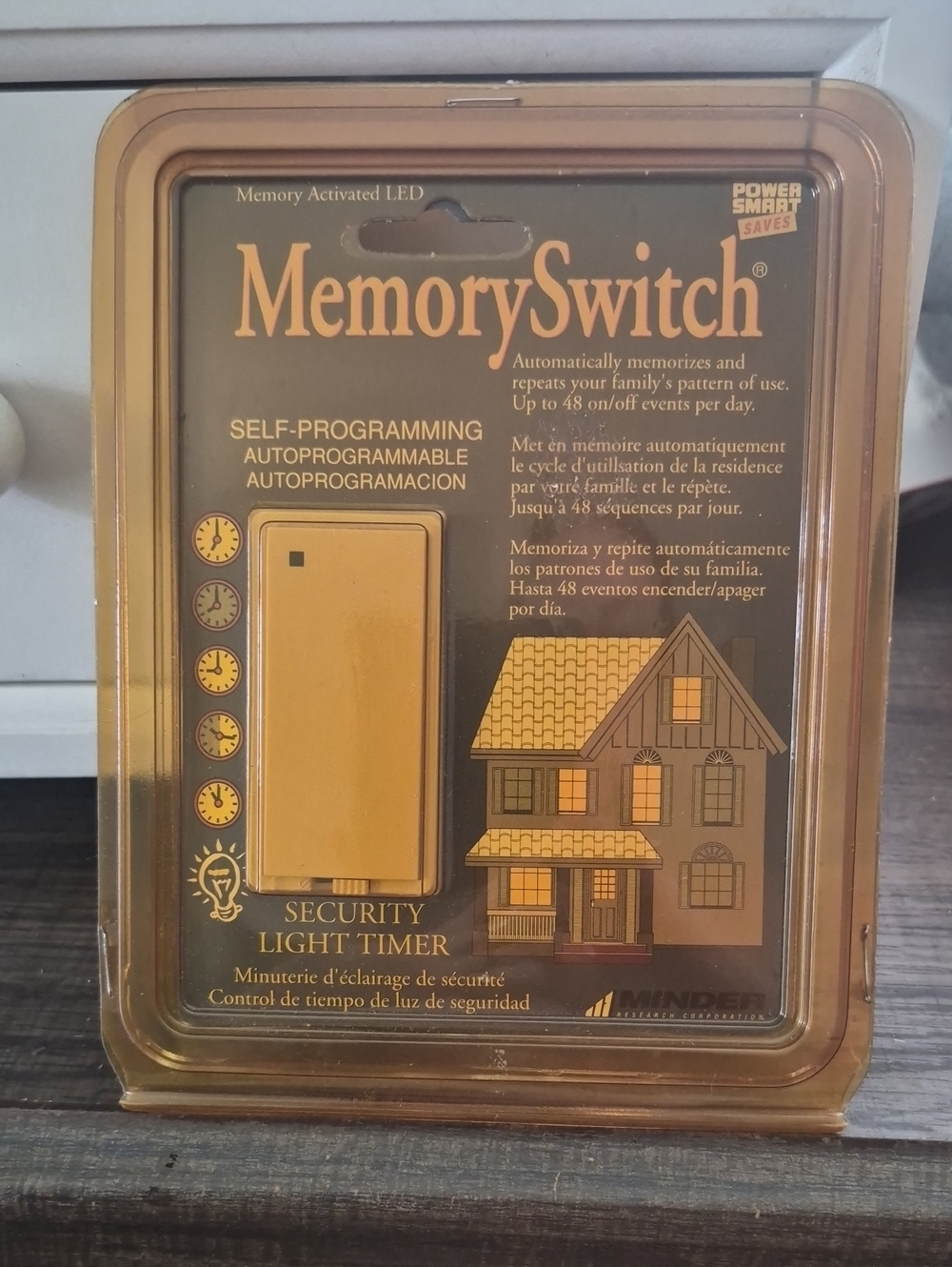 New MemorySwitch Security Light Timer
